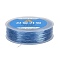 Korean Round Crystal Elastic Stretch Thread, for Bracelets Gemstone Jewelry Making Beading Craft, Steel Blue, 0.8mm, about 43.74 Yards(40m)/Roll