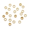 Iron Split Rings, Double Loop Jump Rings, Cadmium Free & Nickel Free & Lead Free, Ring, Golden, 5x1.4mm, about 4.3mm inner diameter, Single Wire: 0.7mm, about 13000pcs/1000g