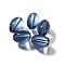 K9 Glass, Imitation Austrian Crystal Beads, Oval, Steel Blue, 11x8mm, Hole: 1.8mm