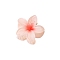 Plastic Claw Hair Clips, Hair Accessories for Women & Girls, Flower, Tomato, 40mm
