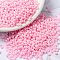 MIYUKI Round Rocailles Beads, Japanese Seed Beads, 8/0, (RR428) Opaque Baby Pink Luster, 8/0, 3mm, Hole: 1mm, about 2111~2277pcs/50g