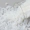 TOHO Round Seed Beads, Japanese Seed Beads, (1141) Translucent White, 8/0, 3mm, Hole: 1mm, about 1110pcs/50g