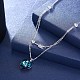 925 Sterling Silver Necklaces NJEW-BB30721-A-3