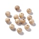 Perles rondes en bois WOOD-I008-07-3