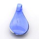 1Box Handmade Dichroic Glass Teardrop Big Pendants DICH-X036-03-2