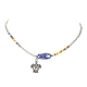 Halskette mit Schildkröten-Anhänger aus Legierung NJEW-JN04427-6