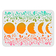 FINGERINSPIRE Plant Moon Stencils Decoration Template 29.7x21cm Home Flowers Vines Stars Decor Drawing Painting Stencils Reusable Stencils for Create DIY Crafts and Decor DIY-WH0202-258-1