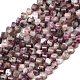 Натуральный сливовый цвет турмалиновый бисер пряди&nbsp;G-P611-C36-01-2