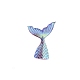 Украшения из светящегося хвоста русалки из смолы LUMI-PW0004-017D-2
