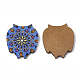 Printed Basswood Cabochons WOOD-S045-084-2