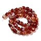 Natural Red Agate Beads Strands G-C085-A05-01-3