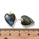 Natural Mixed Stone Pendants G-G012-11G-B-4