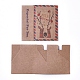 Boîte de tiroir en papier pliable portable créative X-CON-D0001-02A-4