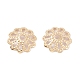 Tappi multi-petalo in ottone&nbsp;KK-K253-16G-1