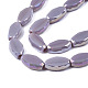Electroplate Glass Beads Strands EGLA-Q125-009A-3
