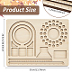 1шт бамбуковая доска для дизайна бусин TOOL-BC0003-14-2