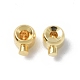 Brass Crimp Beads KK-P223-35G-2