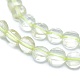 Chapelets de perles de quartz citron naturel G-E530-07E-3