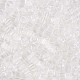 Perles de clairon rondes en verre de couleurs transparentes SEED-S045-001A-C03-3