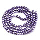 Baking Painted Pearlized Glass Pearl Round Bead Strands HY-Q003-6mm-27A-2