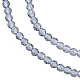 Chapelets de perles en verre transparente   GLAA-N041-010-06-4