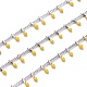Main chaînes émail de perles CHC-P007-D14-P-3