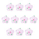 Perle di lampwork fatte a mano da 10 pz&nbsp;LAMP-TADJ0001-01J-2
