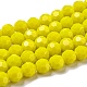 Supports de perles de verre opaques EGLA-A035-P8mm-D04-1