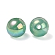 Placage uv perles acryliques irisées arc-en-ciel OACR-F004-04F-3