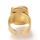 Brass Cuff Rings RJEW-P016-01B-02G-3