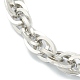 304 Stainless Steel Rope Chain Necklaces NJEW-I245-07E-P-4