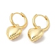 Rack Plating Brass Heart Dangle Hoop Earrings EJEW-R150-06G-1