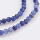 Natural Sodalite Beads Strands G-F568-138-2mm-3