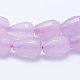 Natural Jade Beads Strands X-G-F531-F09-3