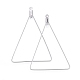304 Stainless Steel Wire Pendants STAS-L238-074P-2