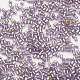 TOHO日本のシードビーズ  ガラス竹ビーズ  シルバーライニングタンザナイト  2x1.5mm  穴：0.7mm  約1400個/10g X-SEED-K006-2mm-39-2