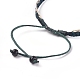 Unisex Adjustable Braided Bead Bracelets BJEW-J181-02D-4