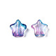 Perlas de vidrio pintado en aerosol transparente GLAA-R211-04-H01-2