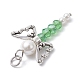 Colgantes de perlas de vidrio y concha PALLOY-JF02555-4