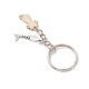 Подвесные брелки из сплава эмали KEYC-JKC01269-5