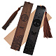 Craspire 1 ensemble de marque-pages en palissandre et bois noir africain AJEW-CP0001-78D-1