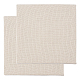 Ткань с перфорированной иглой и бамбуковыми квадратными рамками TOOL-WH0051-89-1
