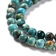 Chapelets de perles en turquoise de HuBei naturelle G-K312-26D-01-3