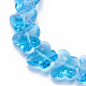 Perles en verre transparentes GLAA-Q066-14mm-B11-3