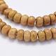 Natural Wood Lace Stone Beads Strands G-G697-H12-3