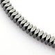 Electroplate Non-magnetic Synthetic Hematite Beads Strands G-O009-B01-2