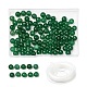 100pcs perles de jade blanc naturel DIY-SZ0004-58I-1