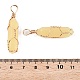 Подвески lampwork GLAA-T023-07H-4
