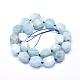 Chapelets de perles en aigue-marine naturelle G-G764-32-2