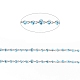 Handgefertigte Perlenkette aus Messing CHC-G011-08P-02-1
